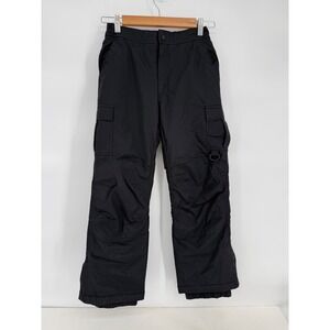 Rawik Womens Black Insulated Cargo Snow Pants Ski Snowboard Sz M